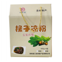 洛南縣速食橡子涼粉禮盒裝400g*4盒/箱